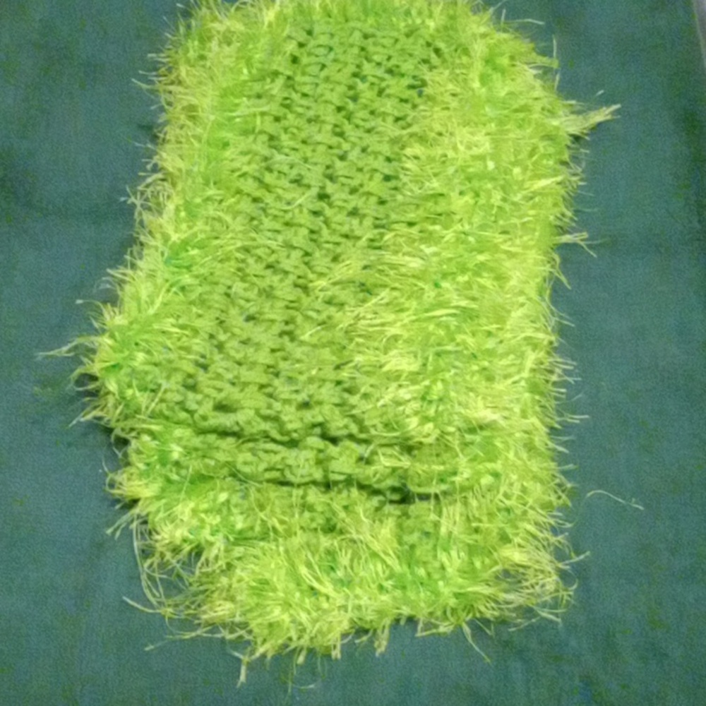 Christmas Grinch Scarf Handmade